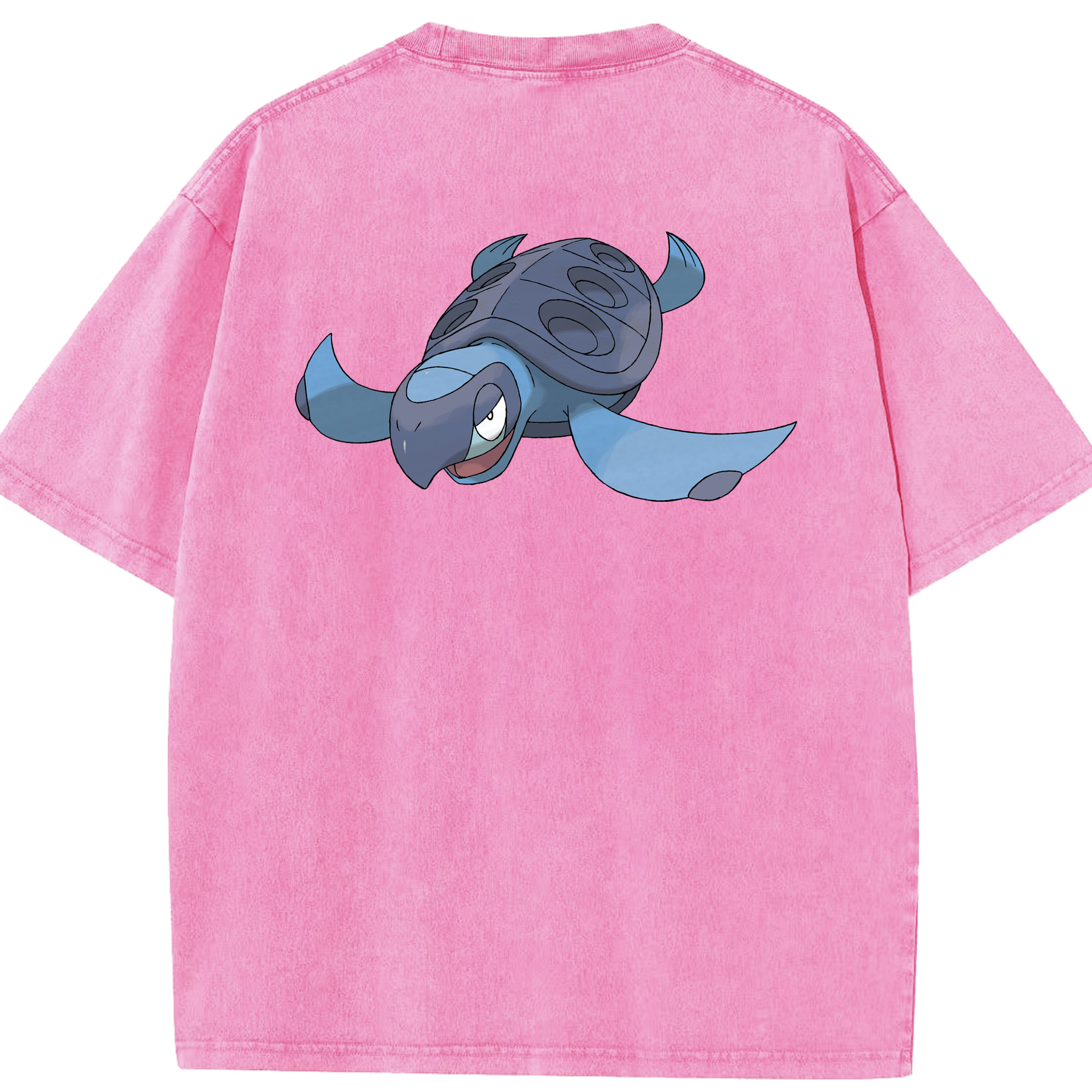 （画像用） ポケットモンスター Pokémon 綿100% ヴィンテージ風 半袖Tシャツ（背面プリント）